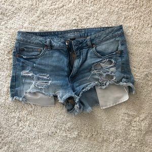 American Eagle Hi Rise Festival Shorts